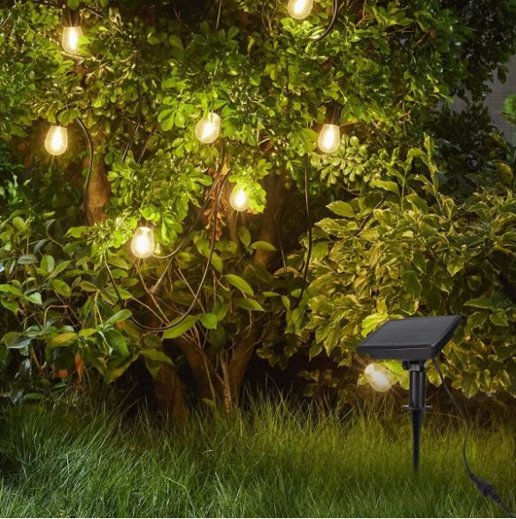 Luces Guirnalda 10mts Solar+ USB+Control