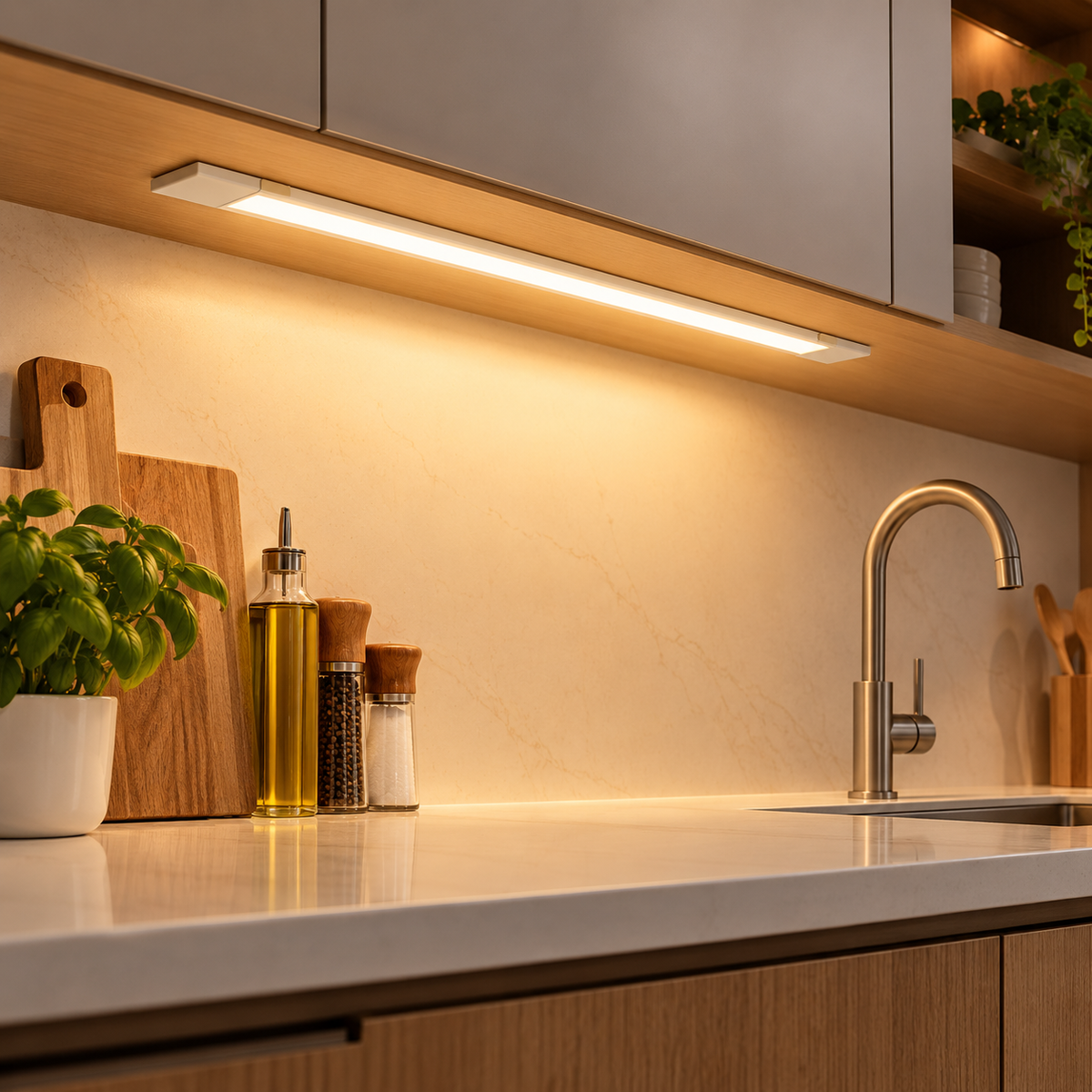 Barra LED con Sensor de Movimiento 40cm