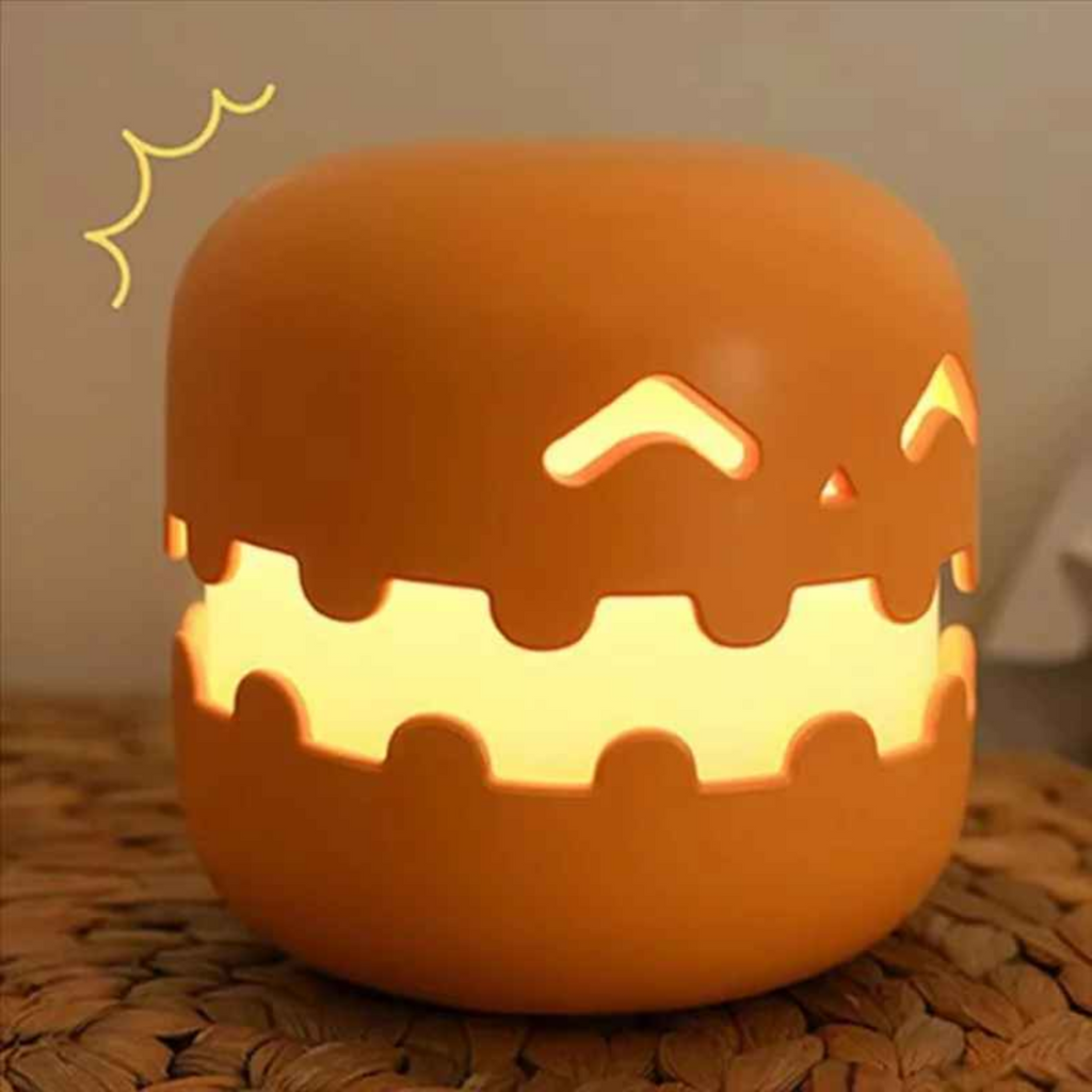 Luz Nocturna Lampara Calabaza Usb