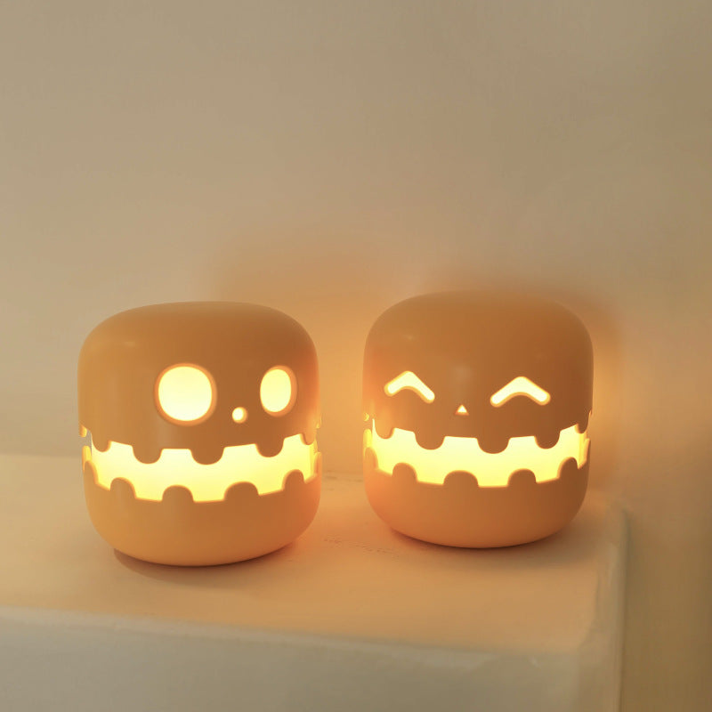 Luz Nocturna Lampara Calabaza Usb