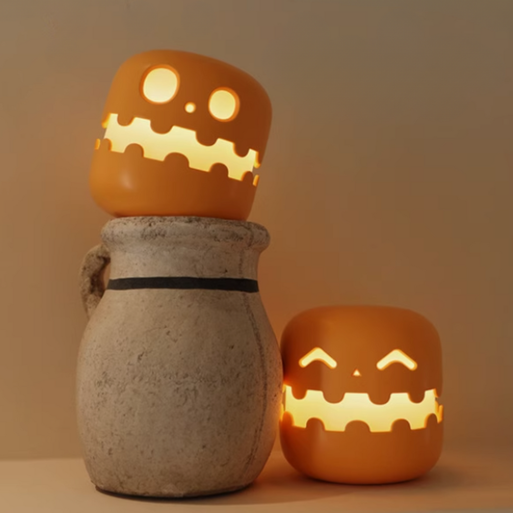 Luz Nocturna Lampara Calabaza Usb