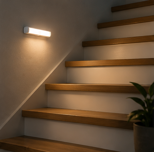 Barra LED Recargable con Sensor de Movimiento